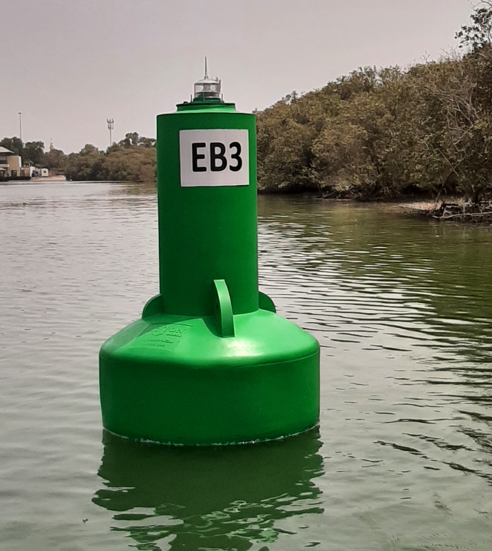 TM 750 navigationalbuoys installed in waters